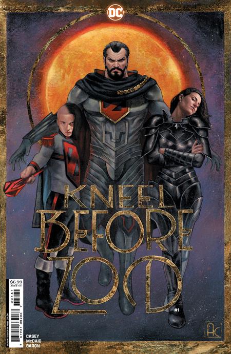 Kneel Before Zod #1 (Of12) Cover D Ariel Colon Foil Variant
