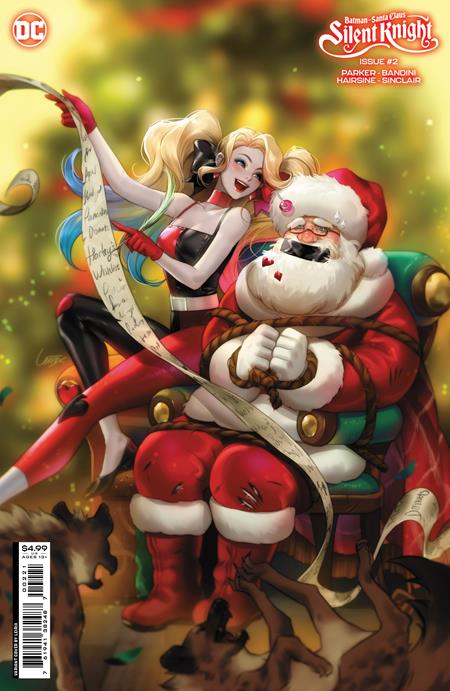 Batman Santa Claus Silent Knight #2 (Of 4) Cover B Lesley Leirix Li Card Stock Variant