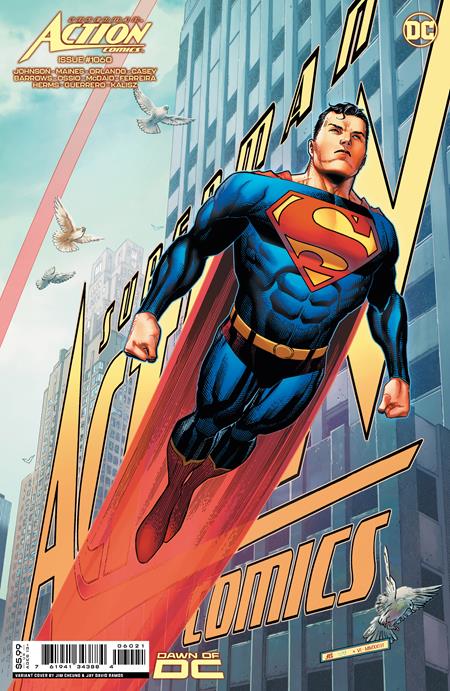 Action Comics #1060 Cover B Jim Cheung Card Stock Variant (Titans Beast World)