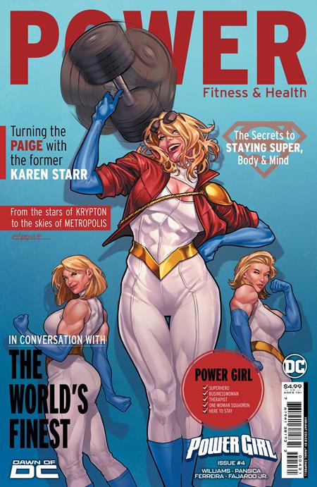 Power Girl #4 Cover C Jamal Campbell Card Stock Variant