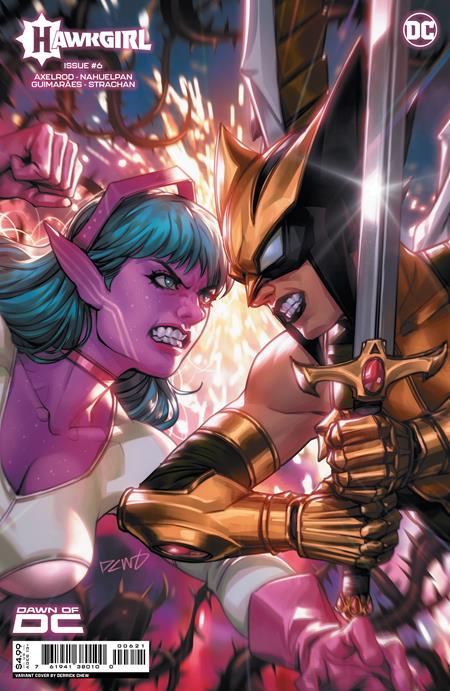 Hawkgirl #6 (Of 6) Cover B Derrick Chew Card Stock Variant