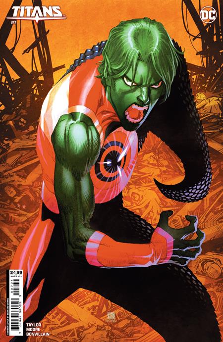 Titans #7 Cover C Bernard Chang Card Stock Variant