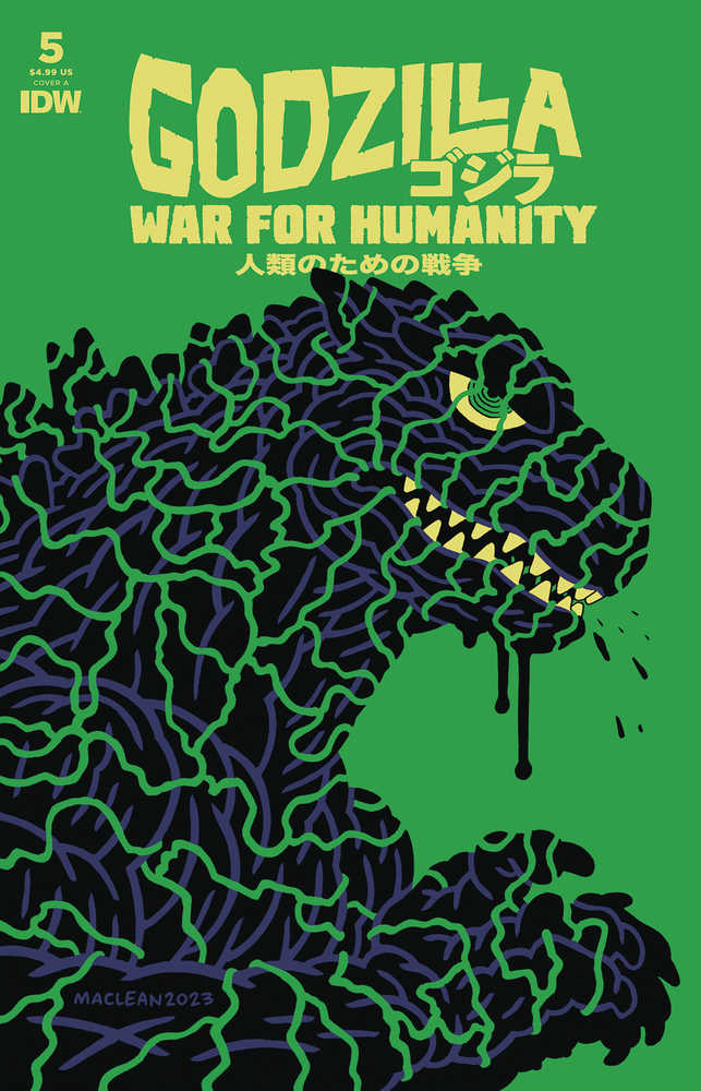 Godzilla War For Humanity #5 Cover A Maclean