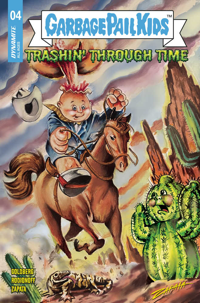 Garbage pail kids Jeff zapata 2024 painting