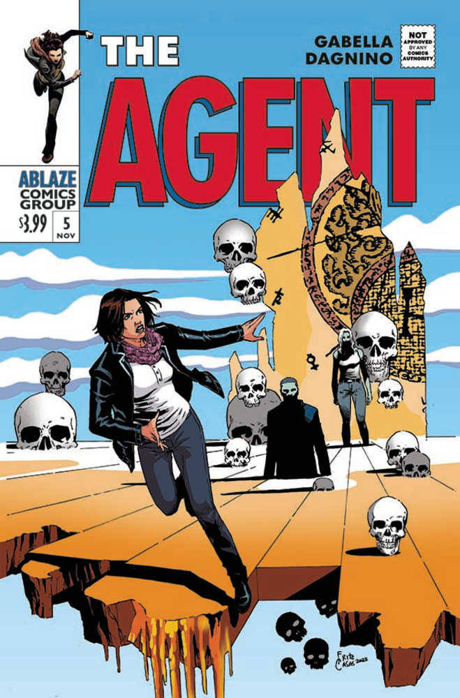 The Agent #5 Cover C Fritz Casas Shield Homage (Mature)