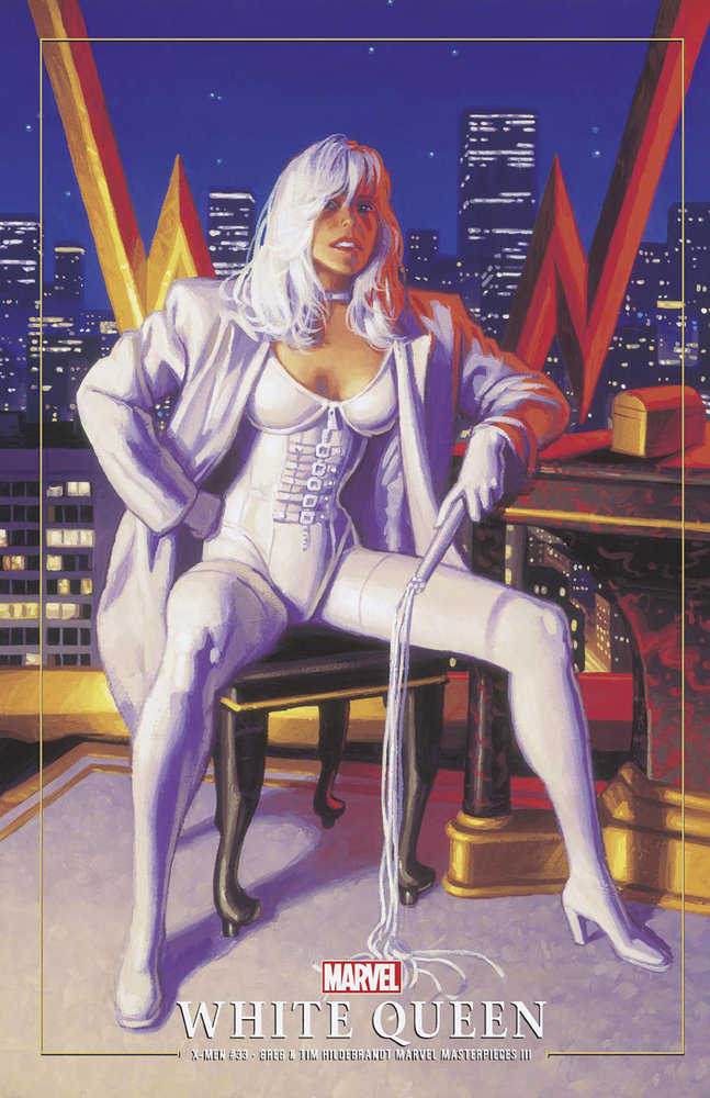 X-Men #33 Greg And Tim Hildebrandt White Queen Marvel Masterpieces III