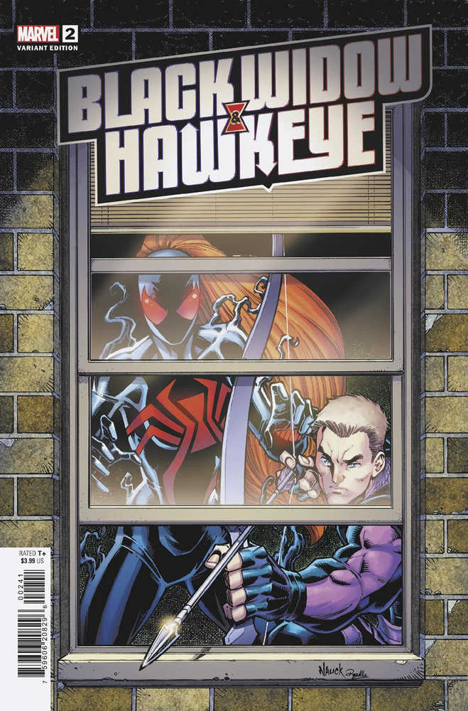 Black Widow & Hawkeye #2 Todd Nauck Windowshades Variant