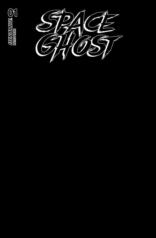 Space Ghost #1 Cover E Blank Space Authentix