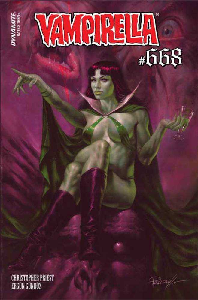 Vampirella #668 Cover M Foc Parrillo Ultraviolet