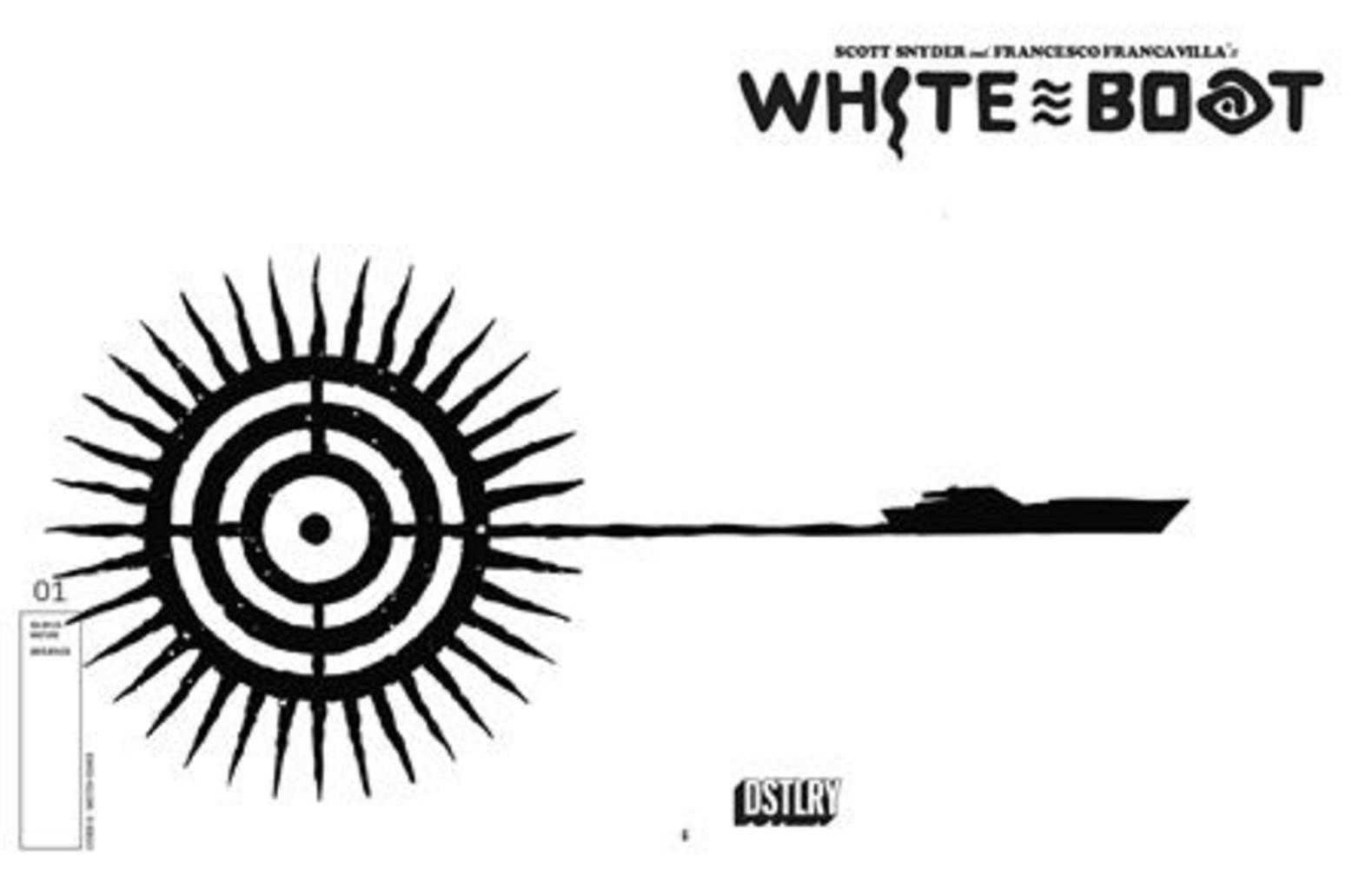 White Boat #1 (Of 3) Cover G Blank Sketch Variant (Mature) Previously Foc'D On 3/31/2024