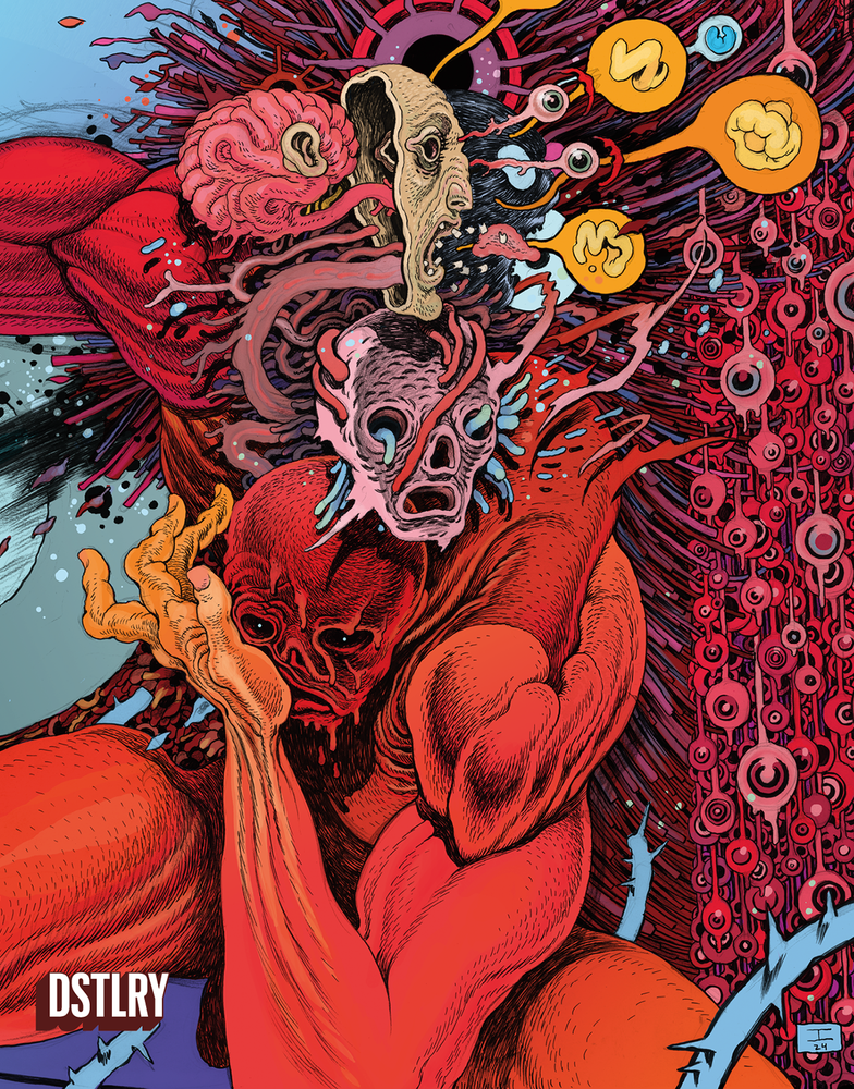 Spectregraph #4 Cover B Bertram (Mature)