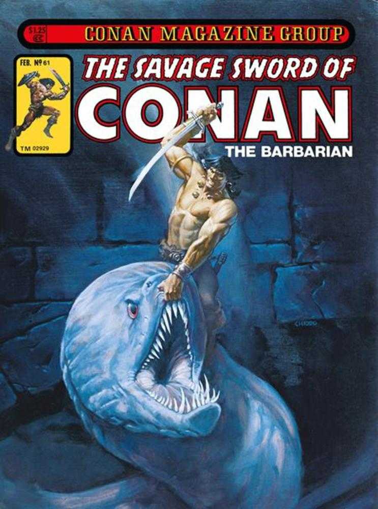 Savage Sword Of Conan The Original Comics Omnibus Hardcover Volume 05 Direct Market Exclusive Joe Chiodo Cover (Mature)