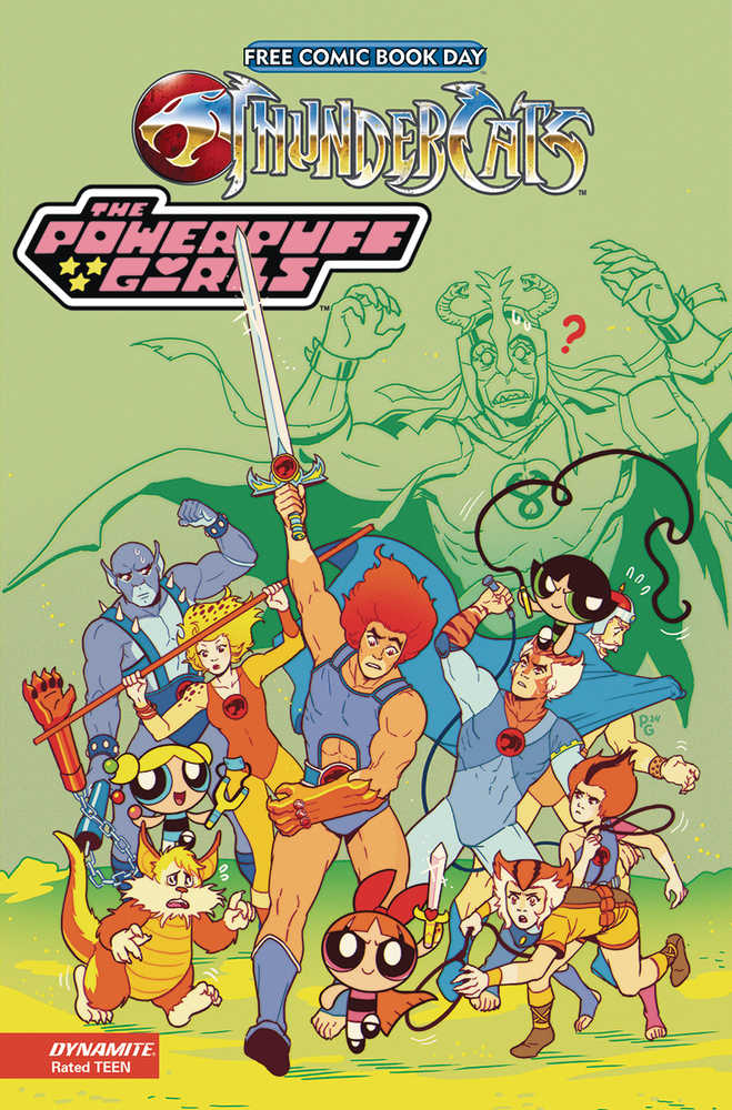 Free Comic Book Day 2025 Thundercats Powerpuff Girls #0