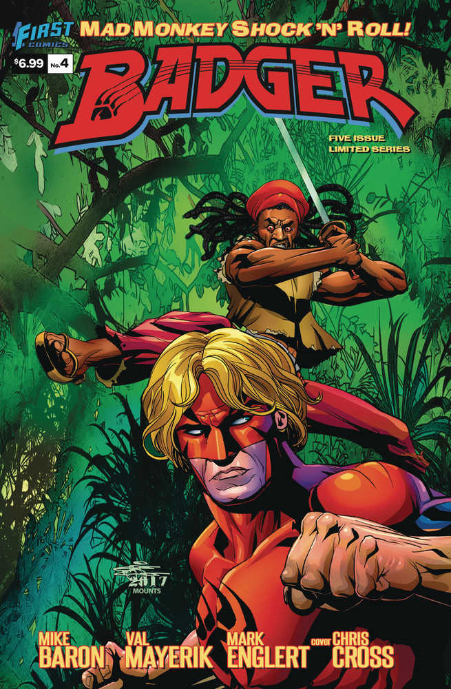 Badger Mad Monkey Shock N Roll #4 (Of 5)
