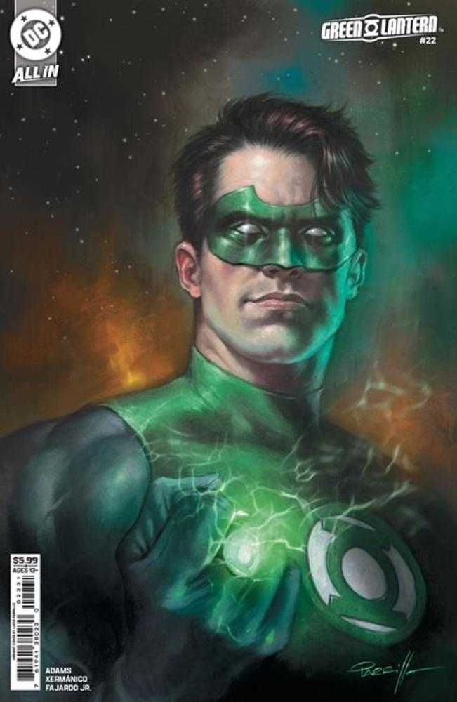 Green Lantern #22 Cover B Lucio Parrillo Card Stock Variant
