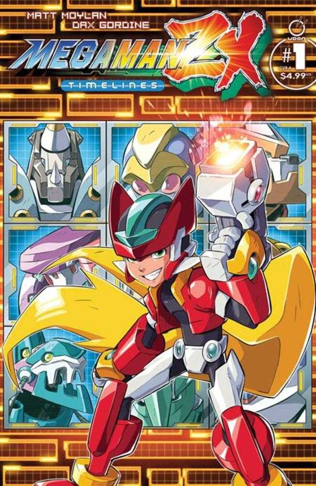 Mega Man Zx Timelines #1 (One Shot) Cover A Dax Gordine
