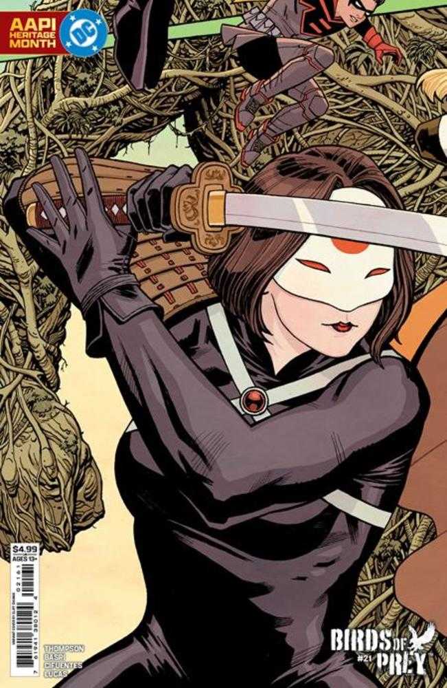Birds Of Prey #21 Cover D Cliff Chiang Aapi Heritage Month Connecting Card Stock Variant