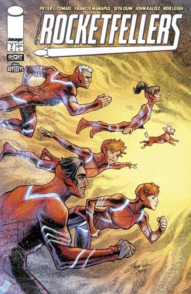 Rocketfellers #7 Cover B Siya Oum Variant