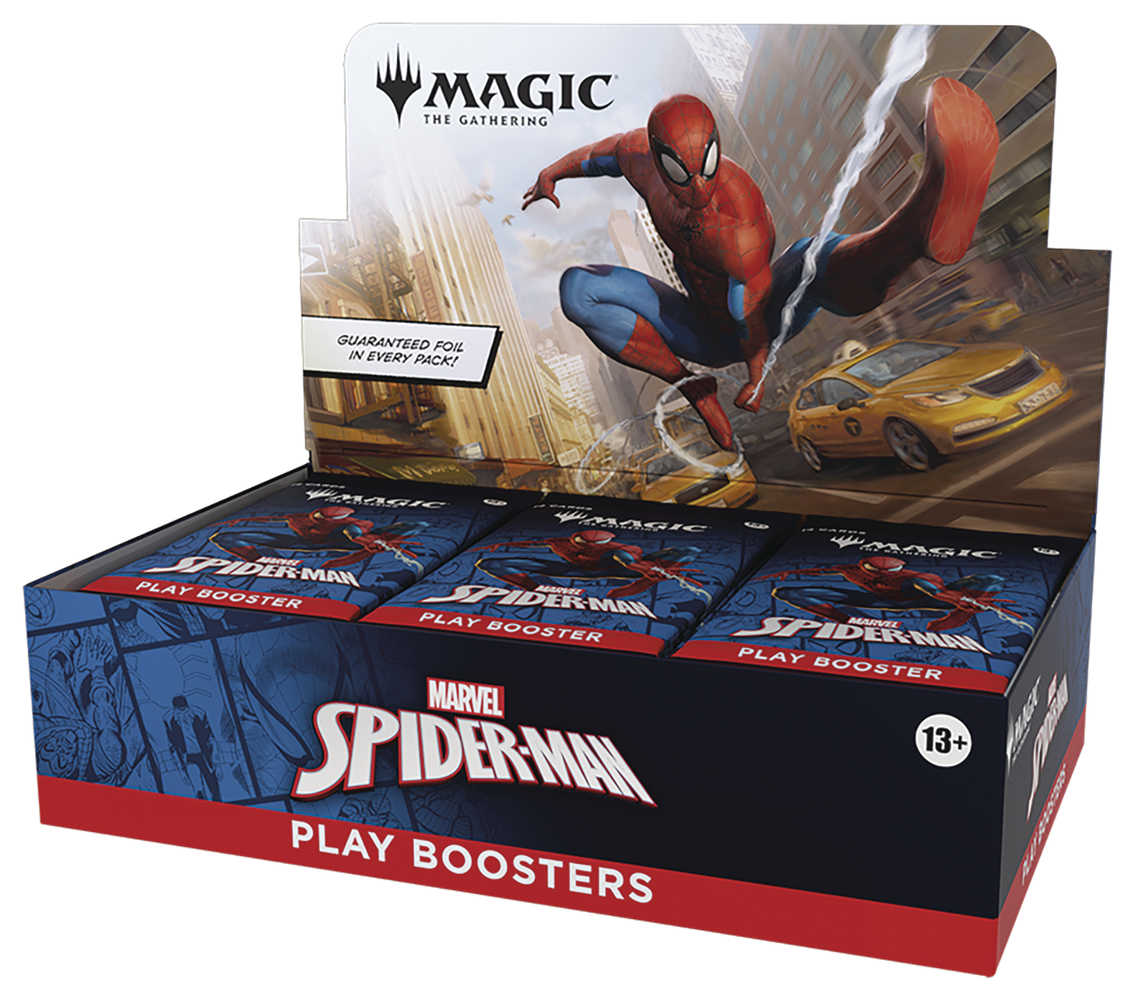 Magic The Gathering CCG Marvels Spider Man Play Booster Display (30 Ct)