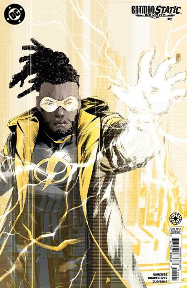 Batman Static Beyond #2 (Of 6) Cover B Dustin Nguyen Card Stock Variant