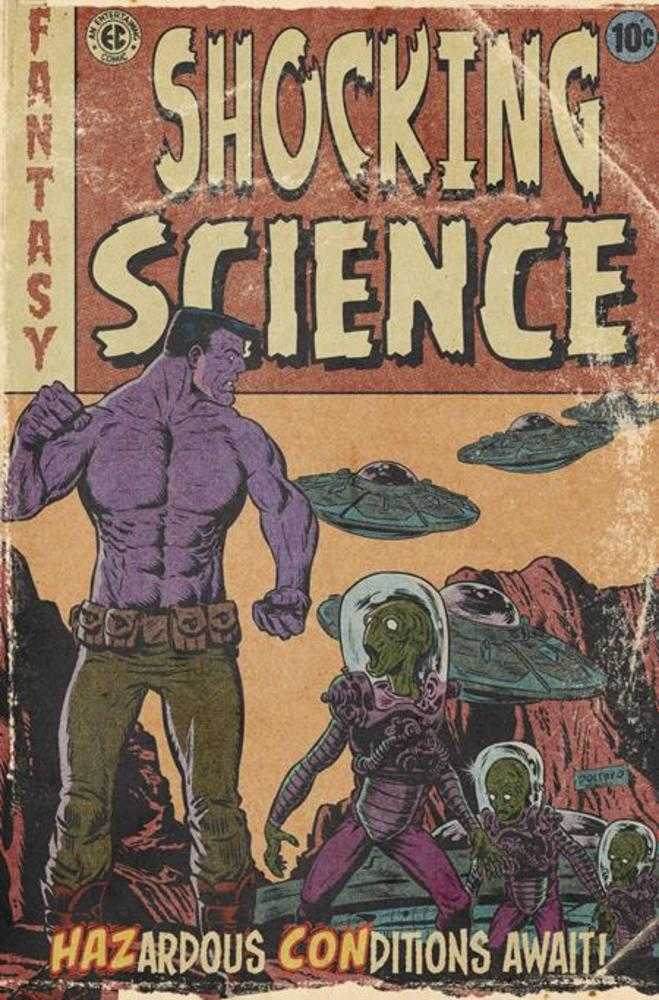 Hazcon #2 (Of 5) Cover B Nik Poliwko Kenney Mesnard EC Monster Homage Variant Limited To 1000