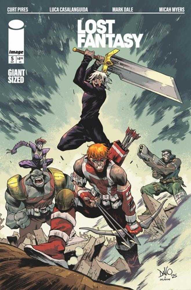Lost Fantasy #5 Cover I Maxi Dallo Youngblood Team Up Variant