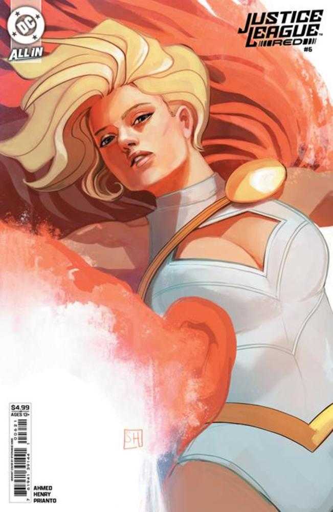 Justice League Red #6 (Of 6) Cover B Stephanie Hans Card Stock Variant