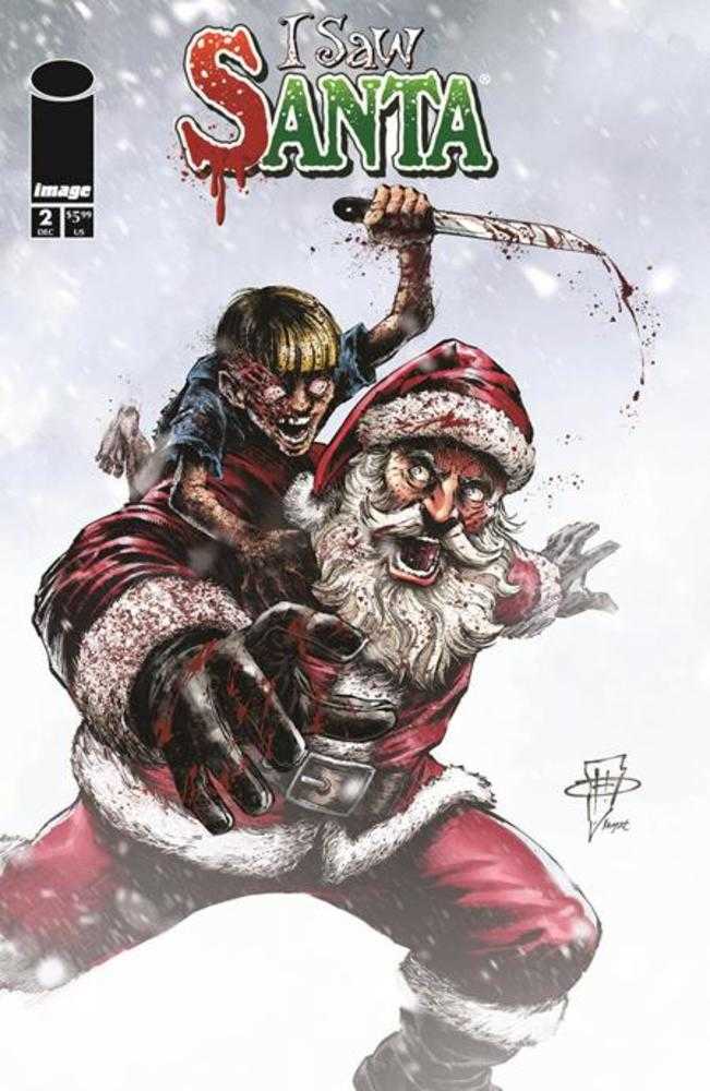 I Saw Santa A Spawn Universe Christmas Story #2 (Of 2) Cover C Daniel Henriques Variant
