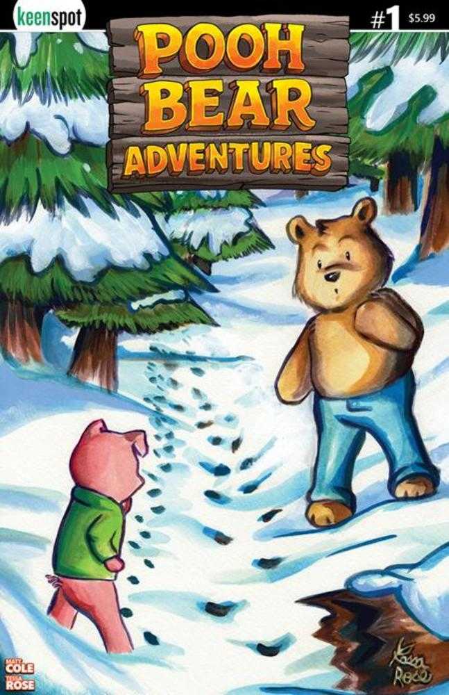 Pooh Bear Adventures #1 Cover A Tessa Rose (Bagged With Trading Card)