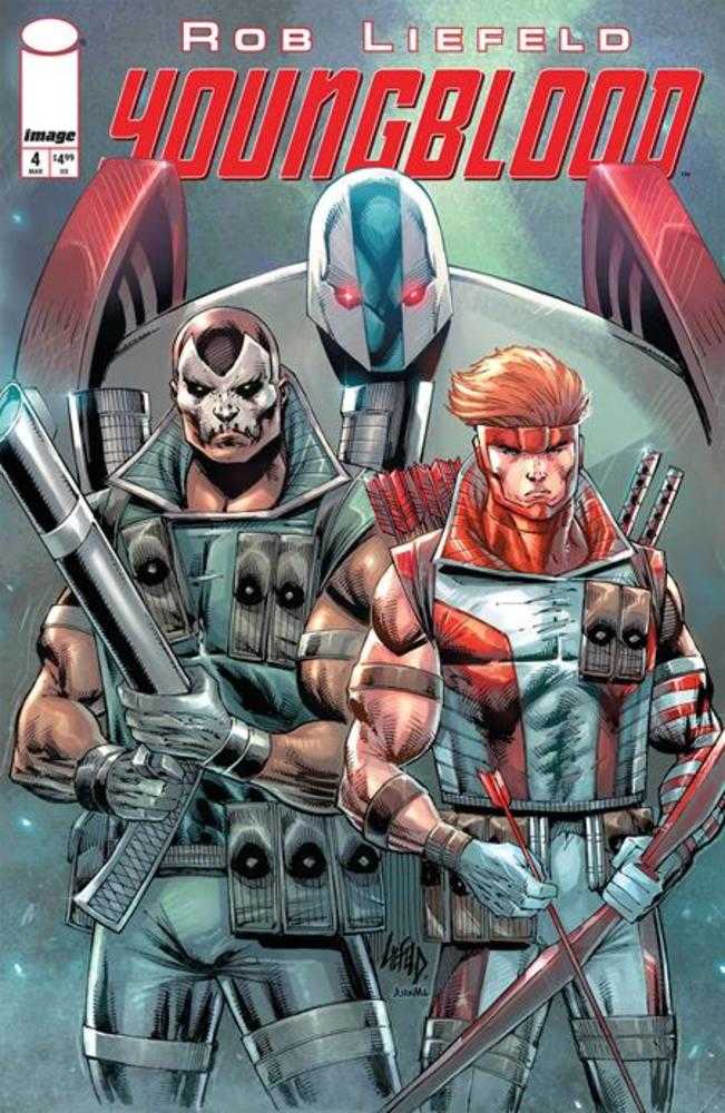 Youngblood #4 (2025) Cover B Rob Liefeld Variant