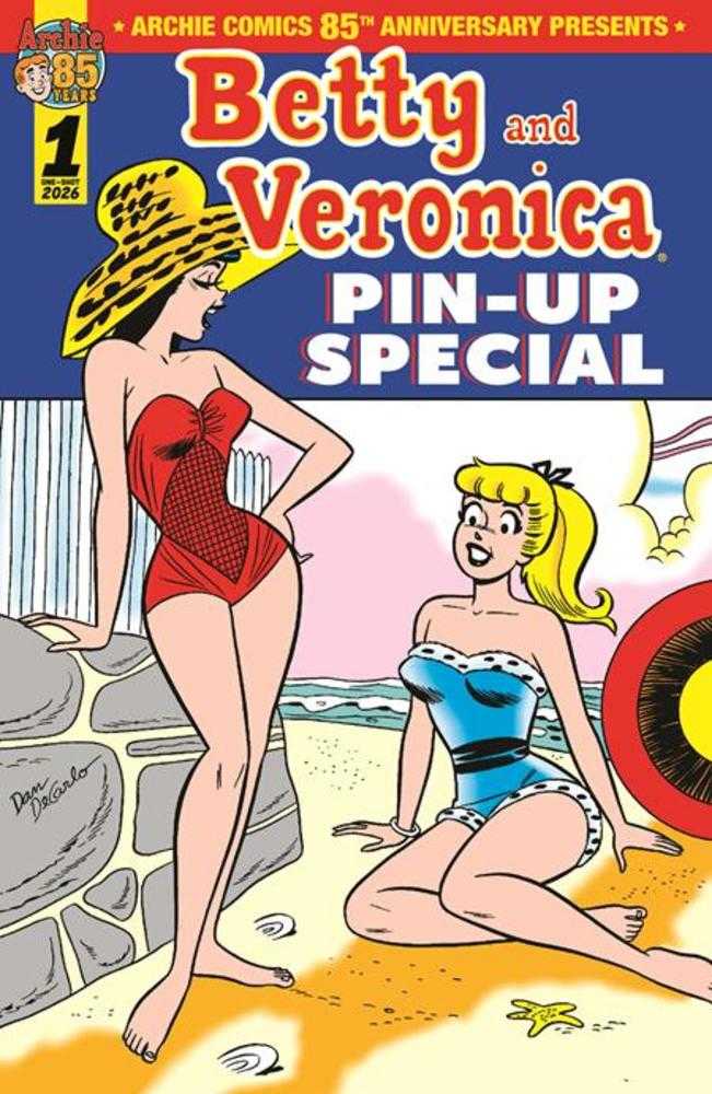 Archie Comics 85 Th Anniversary Presents Betty & Veronica Pin Up Special #1 (One Shot) Cover A Dan Decarlo