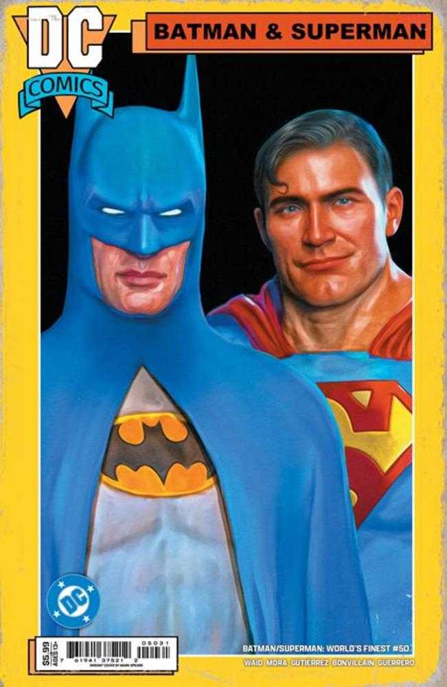 Batman Superman Worlds Finest #50 Cover C Mark Spears Card Stock Variant