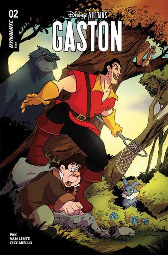 Disney Villains Gaston #2 Cover D David Cousens Variant