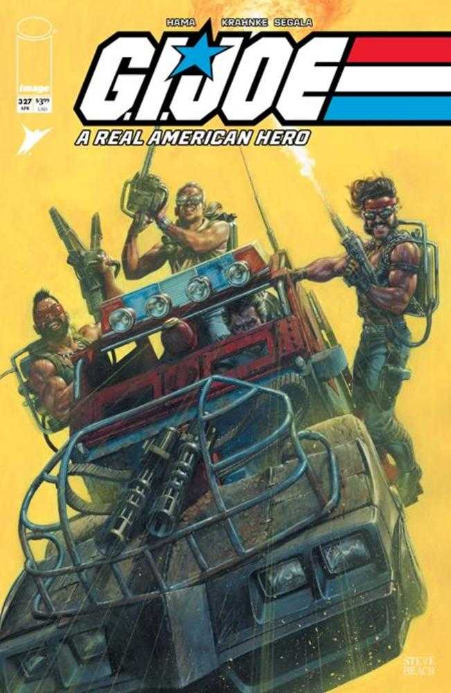 G.I. Joe A Real American Hero #327 Cover C 1 in 10 Steve Beach Gears Of Joe Variant