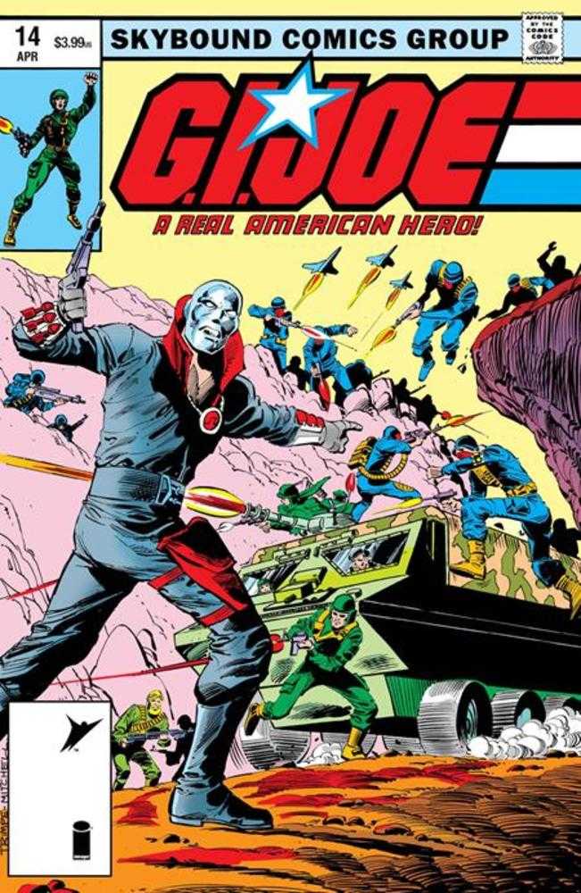 G.I. Joe A Real American Hero #14 Hama Files Edition Cover A Herb Trimpe & Steve Mitchell