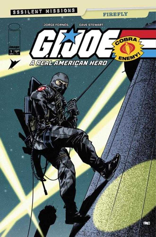 G.I. Joe A Real American Hero Sssilent Missions Firefly #1 (One Shot) Cover B Jorge Fornes Variant