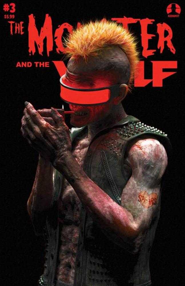 Mark Spears Monsters The Monster & The Wolf #3 Cover D Mark Spears Punk Variant