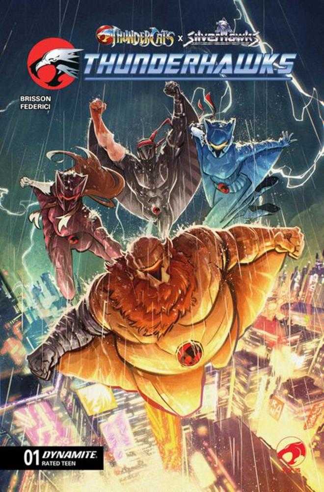 Thundercats X Silverhawks Thunderhawks #1 Cover D Alessandro Ranaldi Variant