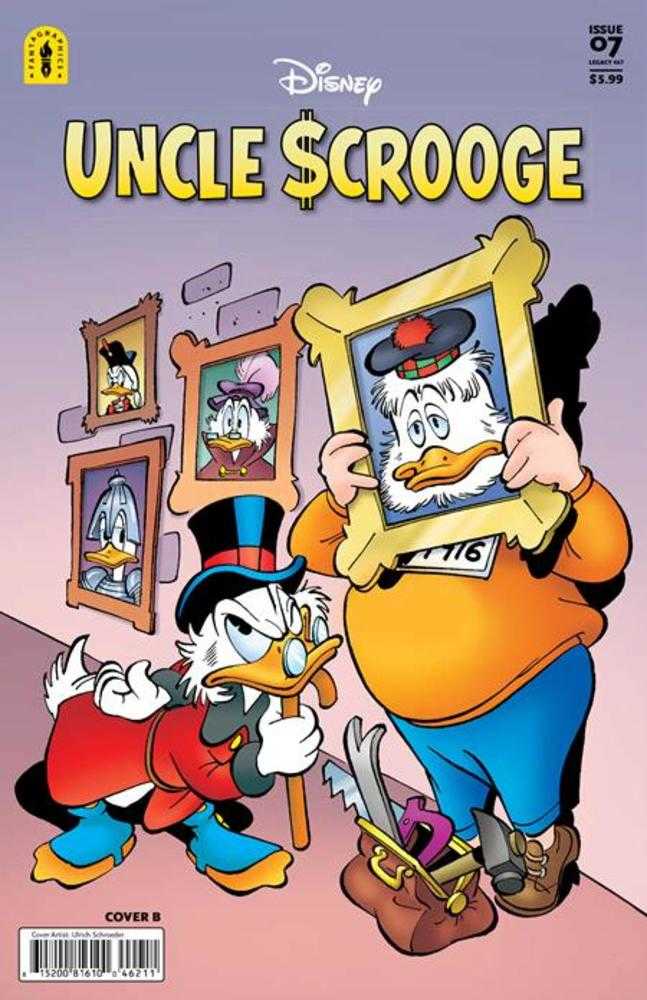 Uncle Scrooge Legacy #467 The Mcduck Journals The Duckburg Years Cover B Ulrich Schroeder Variant