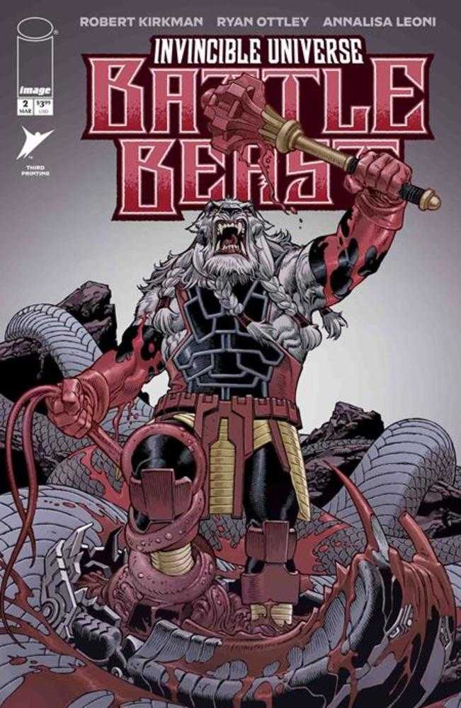 Invincible Universe Battle Beast #2 3rd Printing