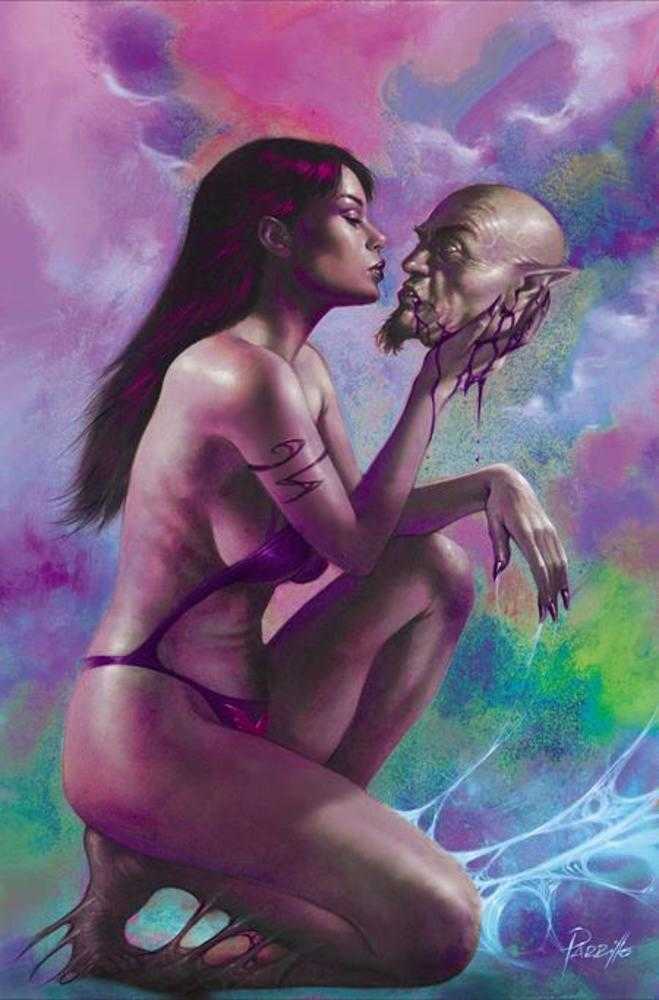 Vampirella #12 Cover O 1 in 10 Lucio Parrillo Ultraviolet Full Art Variant