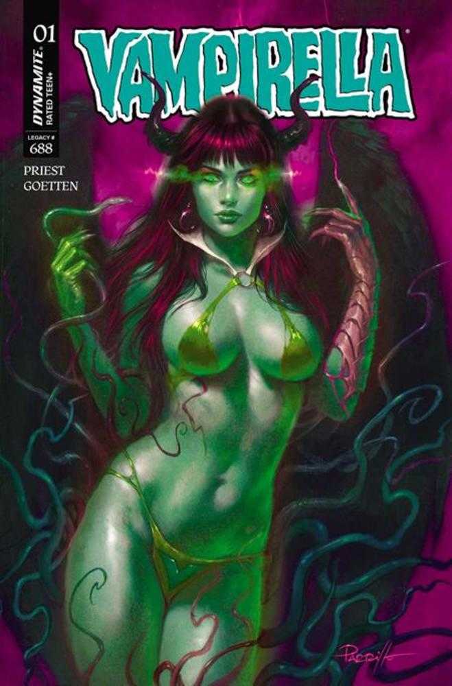 Vampirella (2026) #1 Cover M Lucio Parillo Foc Bonus Ultraviolet Variant