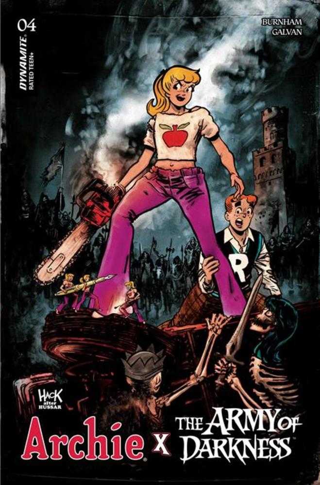 Archie X Army Of Darkness #4 Cover L Robert Hack Betty Variant
