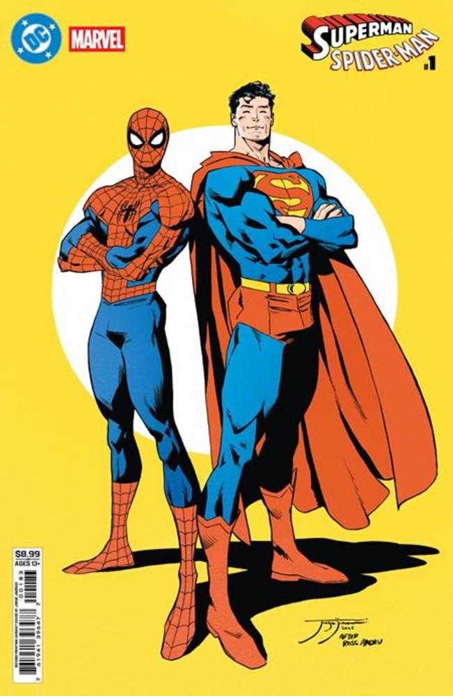DC Marvel Superman Spider-Man #1 (One Shot) 2nd Print Cover B Jorge Ji