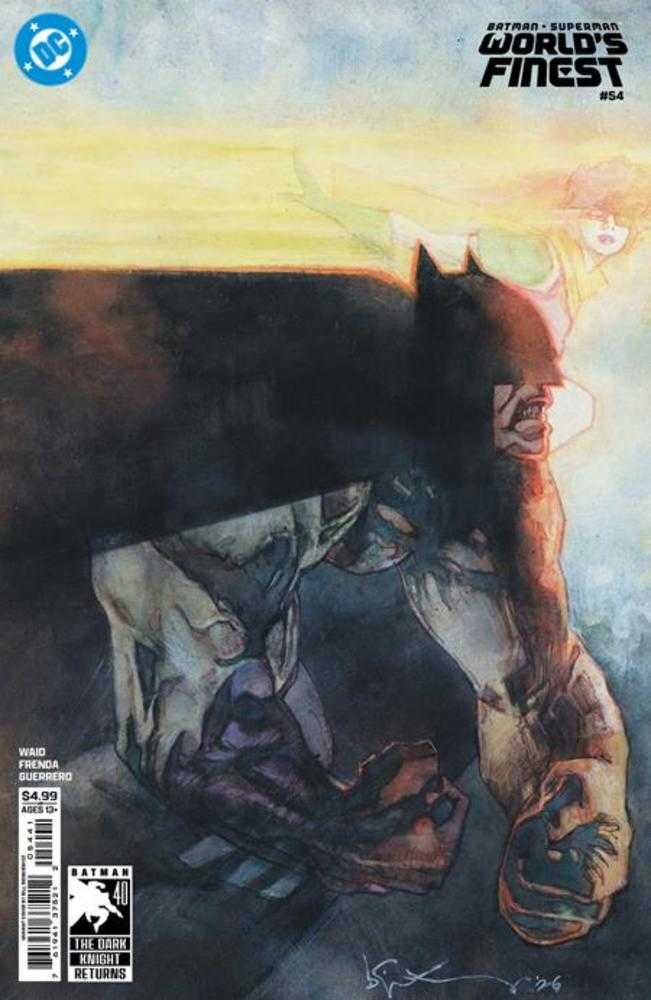 Batman Superman Worlds Finest #54 Cover D Bill Sienkiewicz Dark Knight Returns 40 Th Anniversary Card Stock Variant