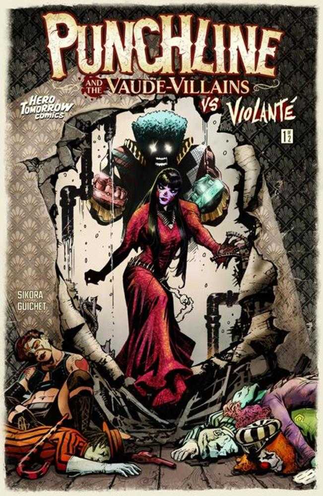 Punchline And The Vaude Villains vs Violante #1 (Of 2) Cover A Yvel Guichet