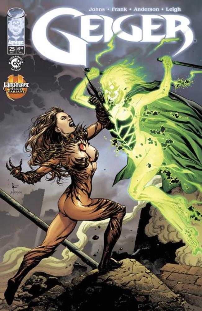 Geiger #25 Cover F Gary Frank & Brad Anderson Witchblade Team Up Variant