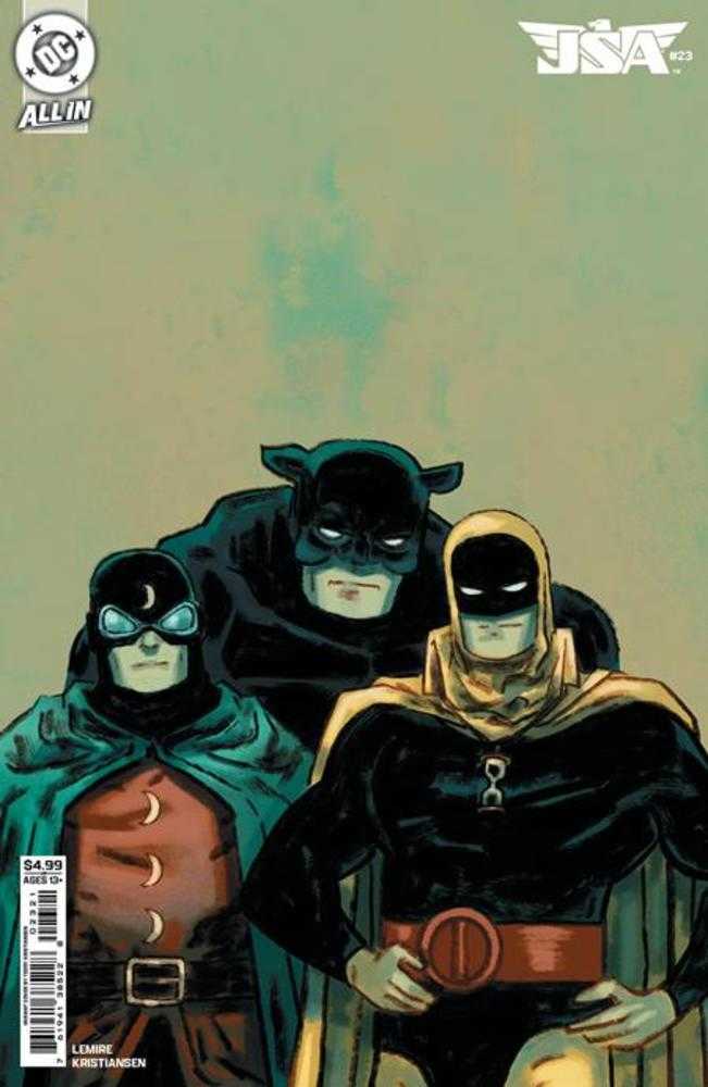 JSA #23 Cover B Teddy Kristiansen Card Stock Variant