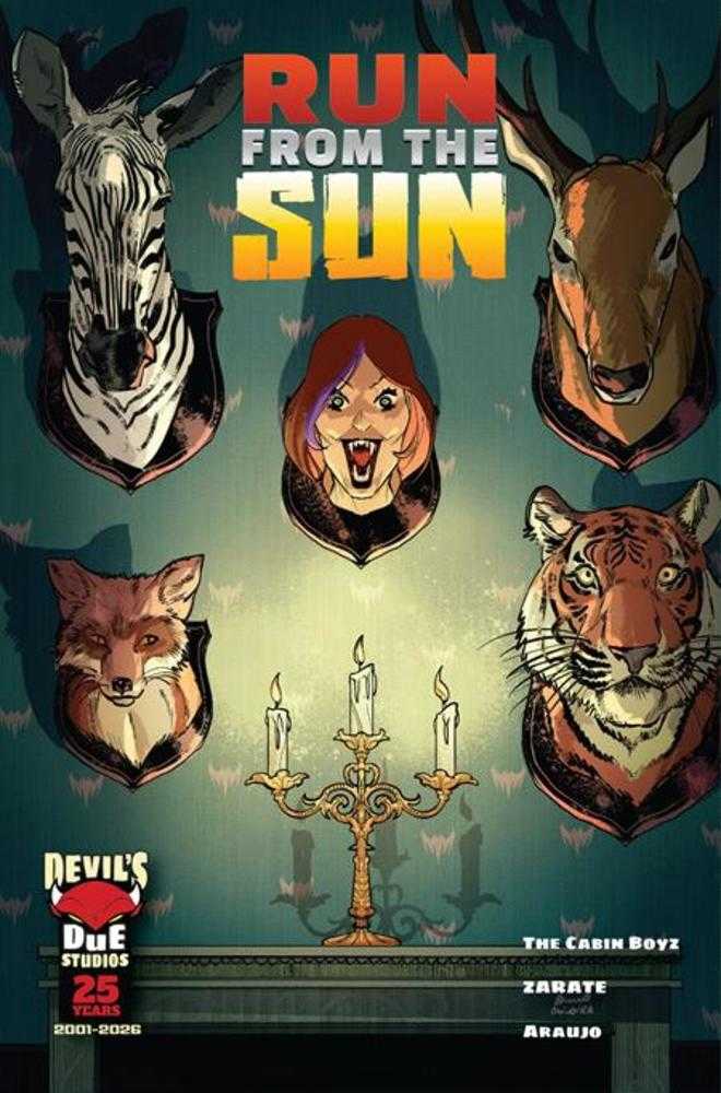 Run From The Sun #1 Cover B Bruno Oliveira Variant (Mature)
