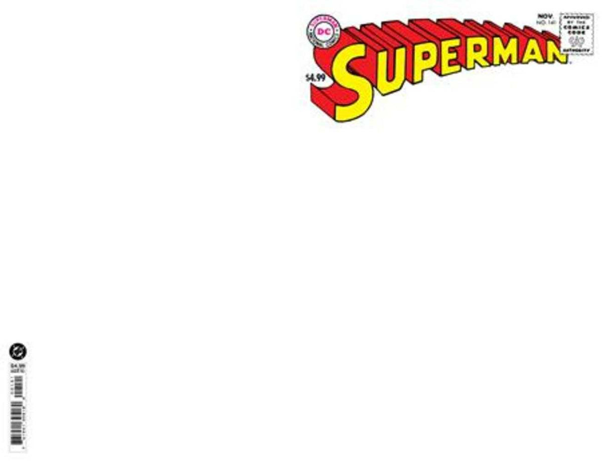 Superman #141 Facsimile Edition Cover B Blank Card Stock Variant